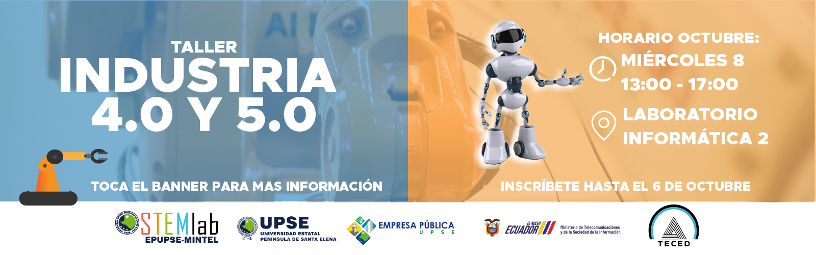 

                                                 Banner Industria 4.0 y 5.0